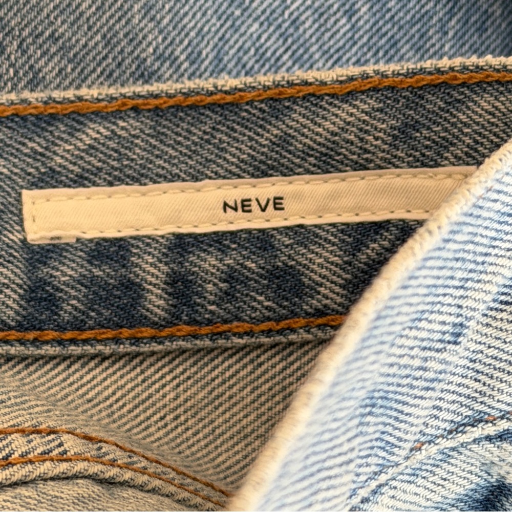 Citizens of Humanity Jeans Women 34 (42x28.5) Straight High Rise Blue Denim Neve - Picture 6 of 12